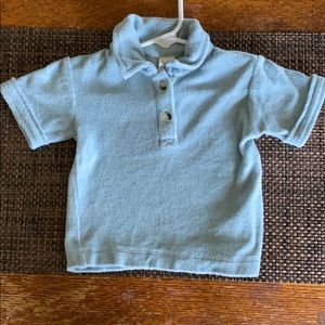 Terry Polo Button up